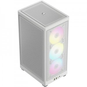Corsair 2000D iCUE Airflow Tempered Glass Mid-Tower Case - White