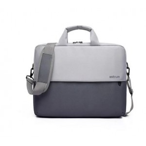 Astrum LB110 15 Inch Oxford Laptop Shoulder Sling Bag - Grey/ Dark Grey