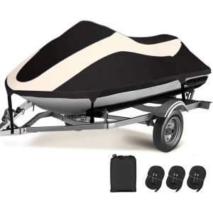 Jet Ski Covers - Waterproof / Fade Resistant / 3 Thickened Buckles &amp; Reflective Air Vent