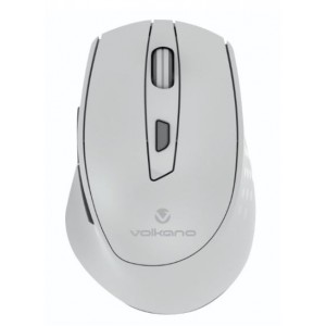 Volkano Chrome Series 2.4Ghz Wireless Ergonomic Mouse - Gray