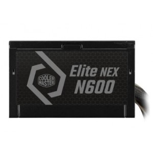 Cooler Master Elite NEX N600 230V 600W 24-pin ATX Power Supply Unit - Black