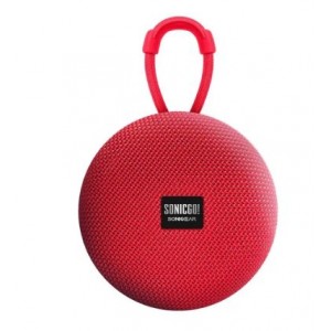 SonicGear SonicGo! 2 Portable Wireless Speaker - Red