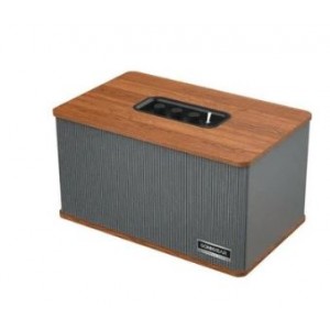 SonicGear StudioBox 2-HD Hi-Fidelity Home Bluetooth Speaker - Walnut