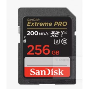 SanDisk Extreme Pro 256GB SD Memory Card