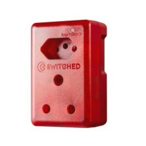 Switched High Surge  2 Way Network Router Safe Adaptor
