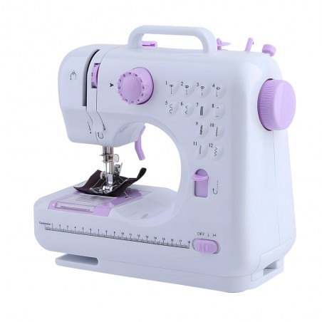 Multi Pattern Sewing Machine Multi-Purpose Sewing Machine - 12 Built-in Stitch Patterns to Meet ...