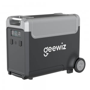 Geewiz 3600w Portable Power Station ADDITIONAL BATTERY - 3840Wh LIFEPO4 / 3HR Quick Charge(6 hours in total with main unit) / 3500 Cycles Lithium LifePO4 (2 YEAR WARRANTY)