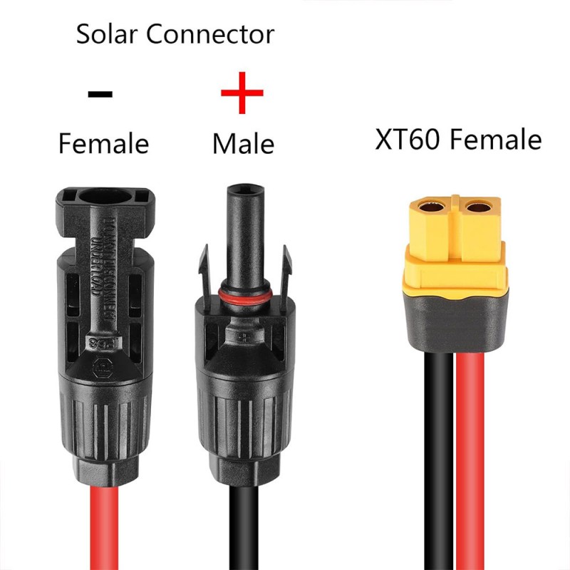 Solar to XT60 Charging Cable - GeeWiz