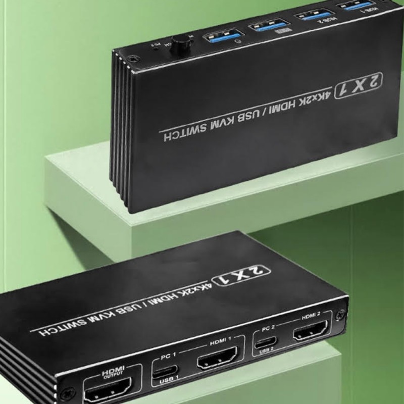 2 Port HDMI KVM Switch - HDMI 1.4 - GeeWiz