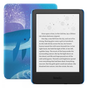 Kindle Kids (2022 Release) - includes Ad-Free Books- Cover and Adjustable Light