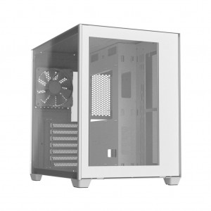 FSP CST130 Basic M-ATX Gaming Chassis – White