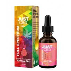 Remedy Health JustCBD Full Spectrum 3000mg Oil - 60ml