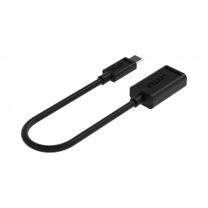 Unitek Y-C476BK | 20cm USB3.0 Type-C Male to Type-A Female Extension Cable