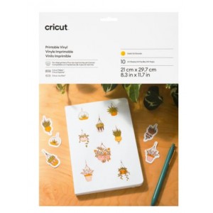 Cricut 2010364 Printable Vinyl Gold - 10 Sheets