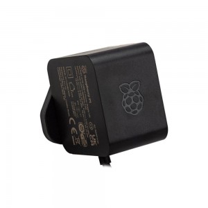 Raspberry Pi Official 27W USB-C Power Supply - Black / 5.1V 5A / PSU Type EU (for Pi5)