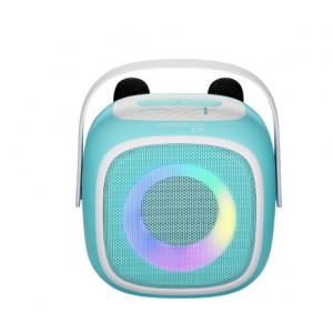 Volkano Kids SingMate Series Bluetooth Speaker with 2 Wireless Microphones  - Mint