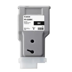 Canon PFI-320BK Black Printer Toner Cartridge