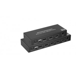 Lenkeng 1 x 4 8K HDMI2.1 VRR Splitter with Dolby Vision