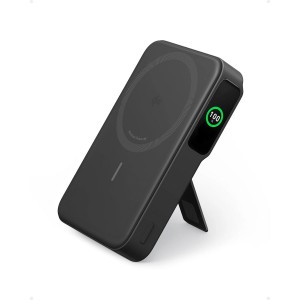 Anker MagGo Power Bank (10K) - with Smart Display and Foldable Stand / 15W Ultra-Fast MagSafe Charger (works with iPhone 16/15/14/13/12)