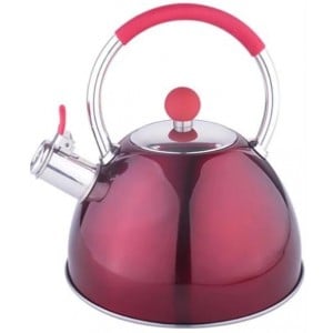 Totally Stove Top 3 Litre Kettle - Red