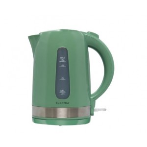 Elektra - 2200W 1.7L Plastic Kettle - Green