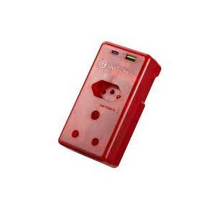 Switched High Surge Multi Adaptor with USB + Type C PD20W