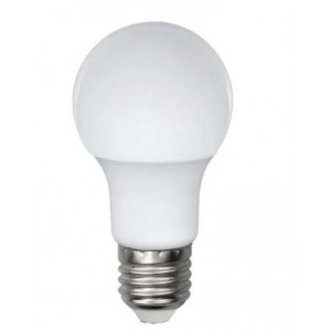 Switched 7W A60 Light Bulb E27 - Cool White
