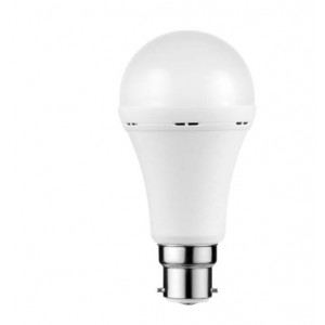 Switched 5W A60 Rechargeable B22 LED Light Bulb - Cool White
