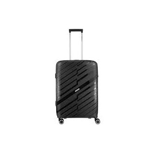 Travelwize  Java PP 4-Wheel Spinner 55cm Luggage - Black