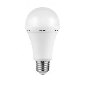Switched 5W A60 Rechargeable E27 LED Light Bulb - Cool White
