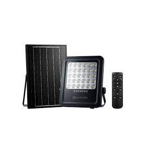 SWITCHED Urban PRO Series– 100W Solar Floodlight with Remote - Black