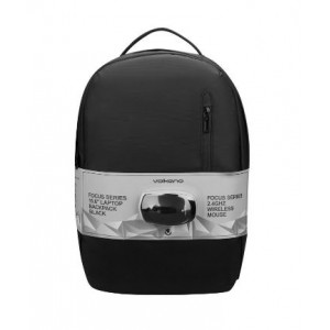 Volkano Focus Series 15.6”Laptop Backpack &amp; Wireless Mouse