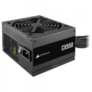 Corsair CX Series™ CX550 — 550 Watt 80 PLUS® Bronze Certified PSU 5yr Warranty