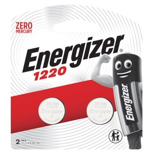 Energizer CR1220 3v Lithium Coin Battery Card 2