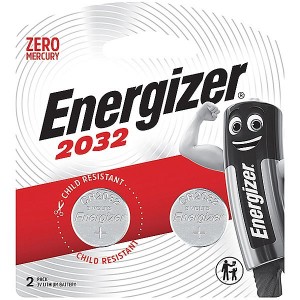 Energizer CR2032 3v Lithium Coin Battery Card 2