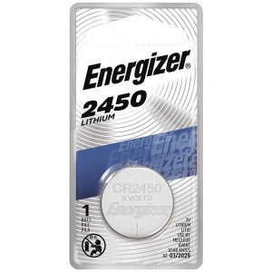 Energizer CR2450 3v Lithium Coin Battery Card 1