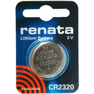 Renata CR2320 3v Lithium Coin Battery Card 1