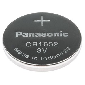 Panasonic 3v Lithium Coin CR1632 Strip 5