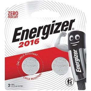 Energizer CR2016 3v Lithium Coin Battery Card 2