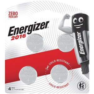 Energizer 3v Lithium Coin CR2016 Card 4