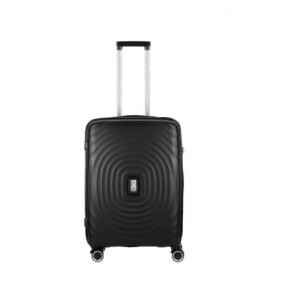 Travelwize Ripple 4-Wheel Spinner ABS Luggage - 75 cm - Black