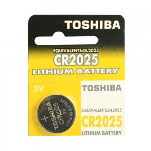 Toshiba CR2025 | 3V 170mAh Lithium Coin Cell Battery