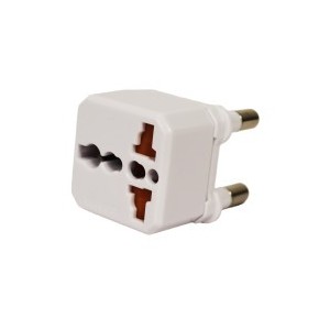 Gizzu Universal Travel White Adapter-GUTASA