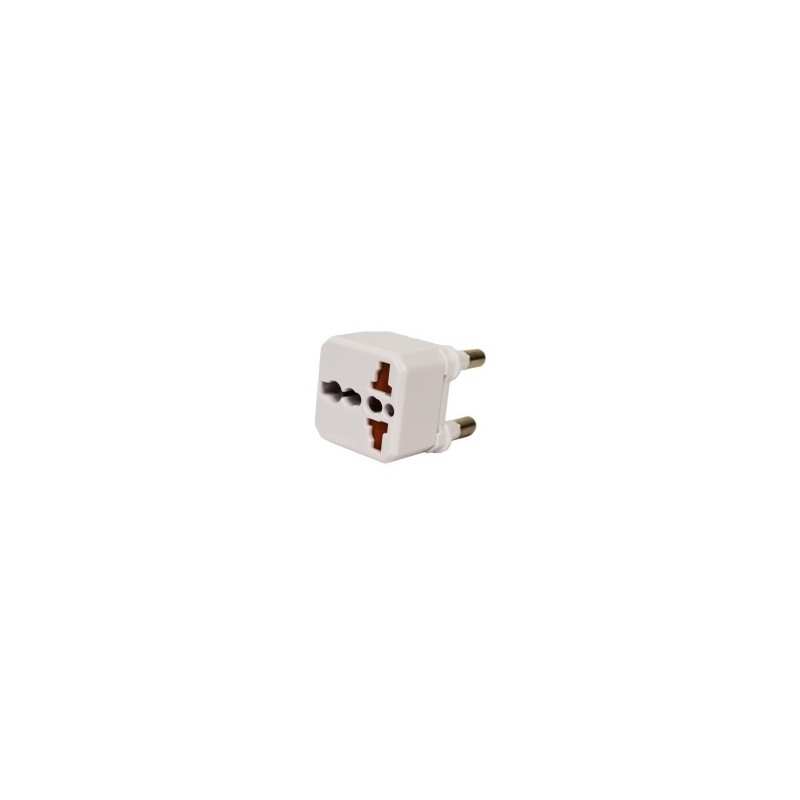 Gizzu Universal Travel White Adapter-GUTASA