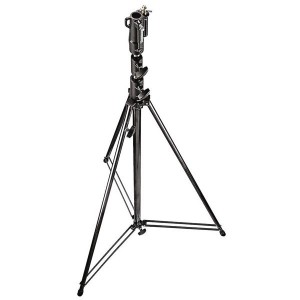 Manfrotto 111BSU Steel Tall Stand - Black