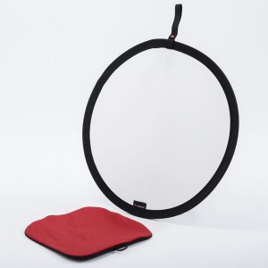 Manfrotto MLRR60SW Circular Panel Reflector - 60cm - Silver/White