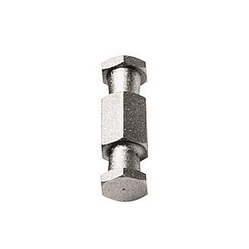 Manfrotto 061 – Perno Di Giunzione Per Super Clamp 035 – Connettore In Alluminio A 6 Posizioni