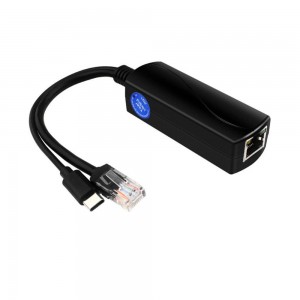 USB-C PoE Splitter (Gigabit) - 5V 3A Power Over Ethernet
