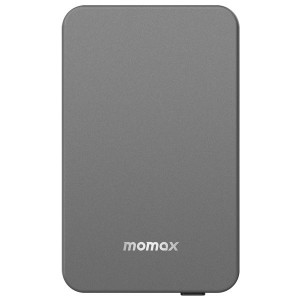Momax Q.Mag Power 7 Magnetic Wireless Battery Pack - 10000mAh - Space Grey