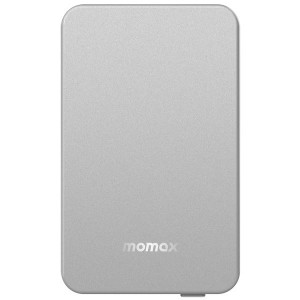 Momax Q.Mag Power 6 Magnetic Wireless Battery Pack - 5000mAh - Silver